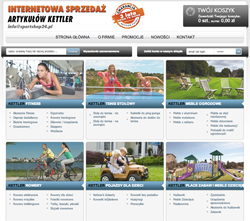 INTERNETOWA SPRZEDAŻ KETTLER