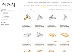 Apart - obrączki ślubne